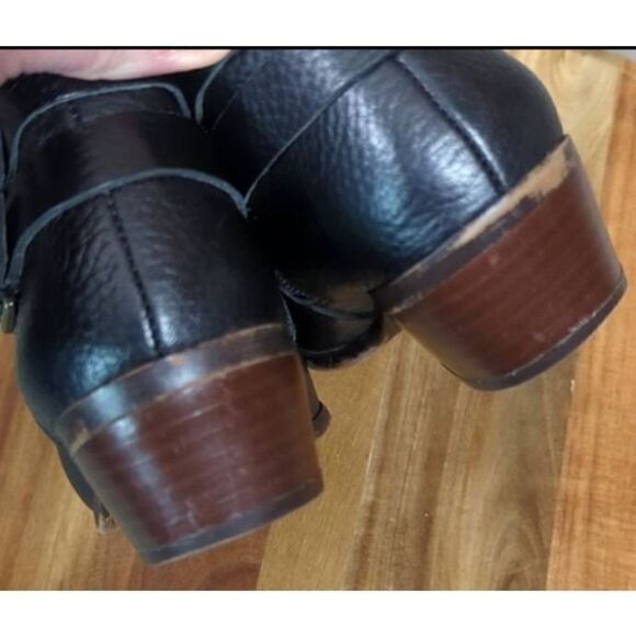 Sam Edelman Petal Black‎ Leather Bootie Size 6.5 - Picture 8 of 15